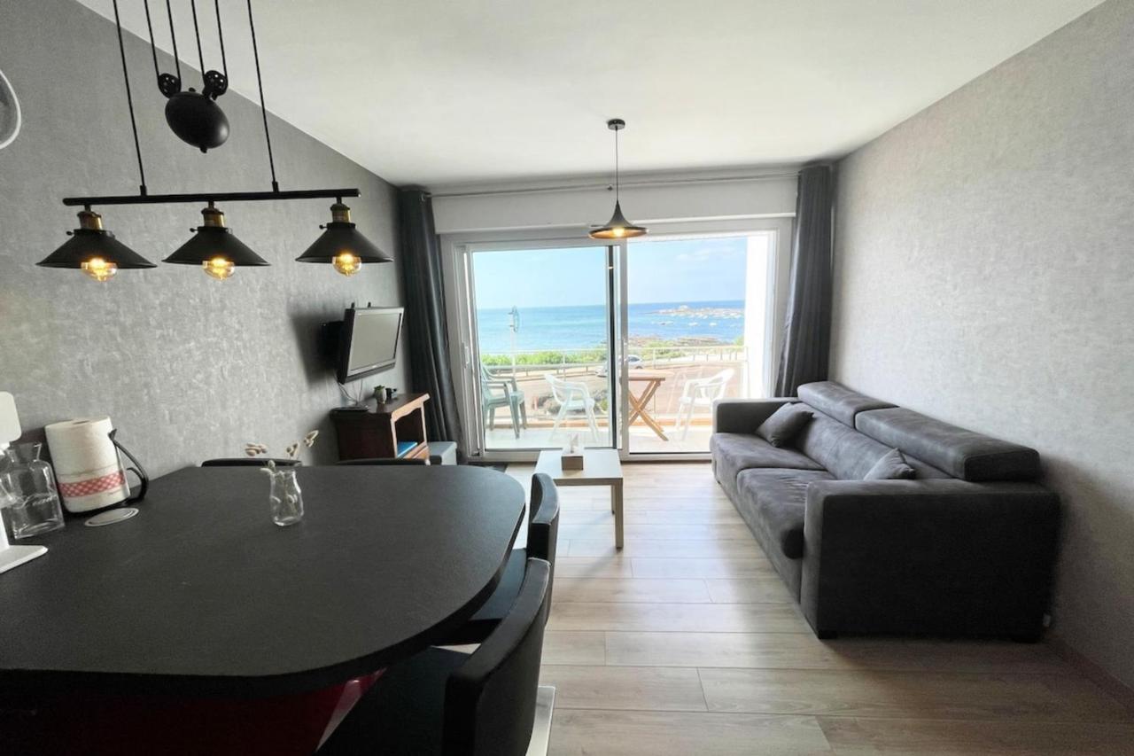Bel Appartement Neuf Hyper Cosy Vue Mer 180 Ploemeur Kültér fotó