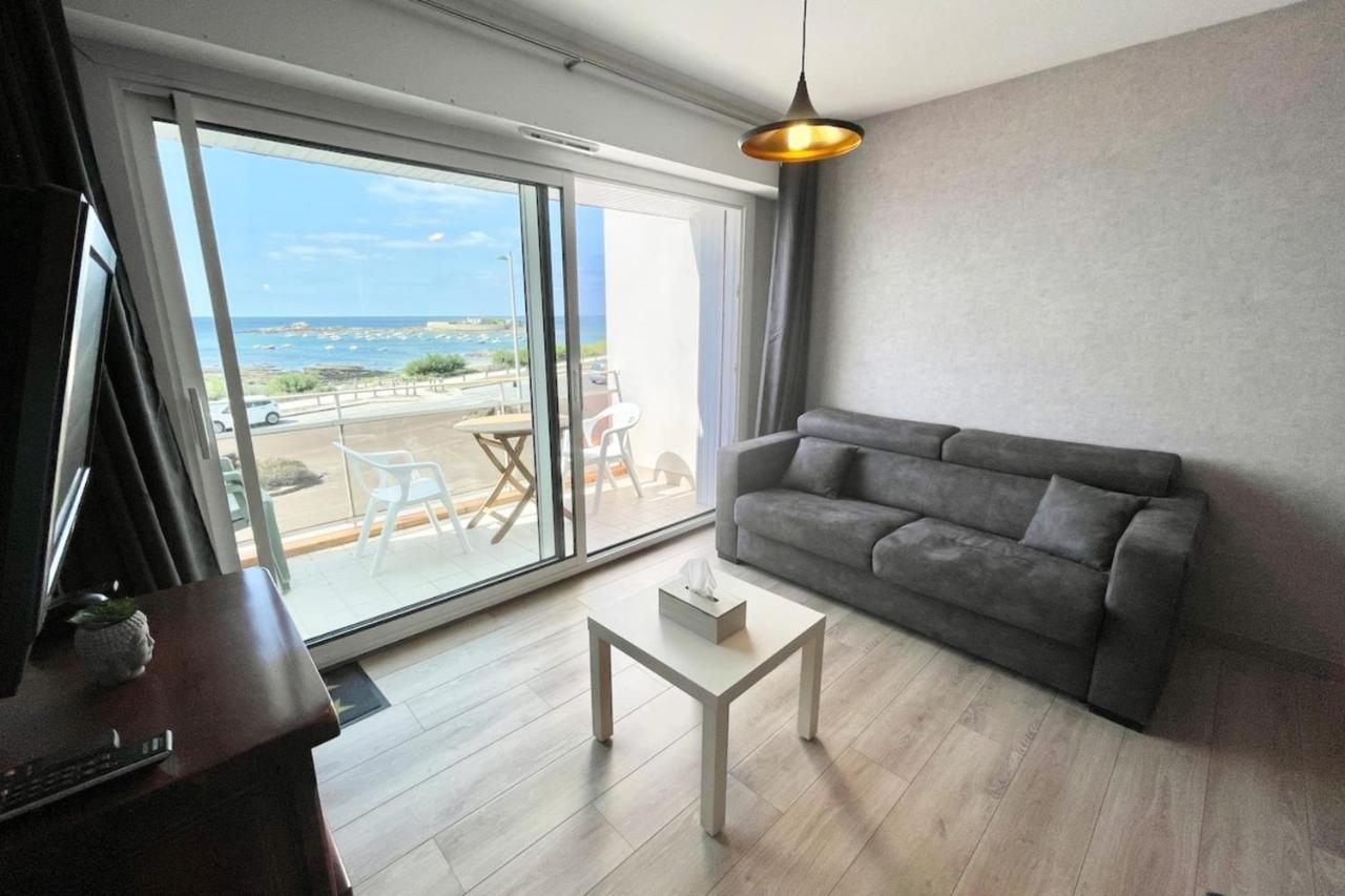 Bel Appartement Neuf Hyper Cosy Vue Mer 180 Ploemeur Kültér fotó