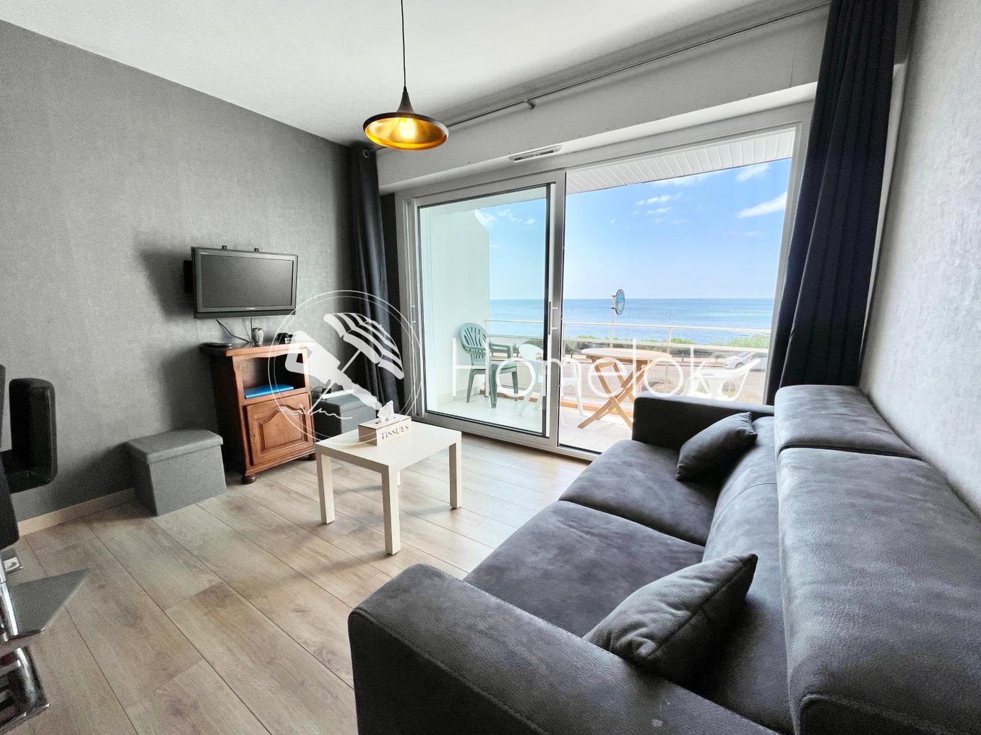 Bel Appartement Neuf Hyper Cosy Vue Mer 180 Ploemeur Kültér fotó
